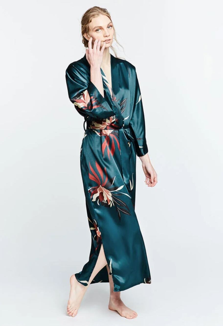 Kim + Ono Hana Long Kimono Robe